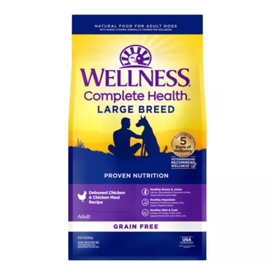 Product Wellness® Complete Health Large Breed Adult Dry Dog Food - Grain Free, Chicken & Chicken Meal