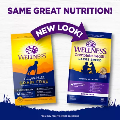 Product Wellness® Complete Health Large Breed Adult Dry Dog Food - Grain Free, Chicken & Chicken Meal