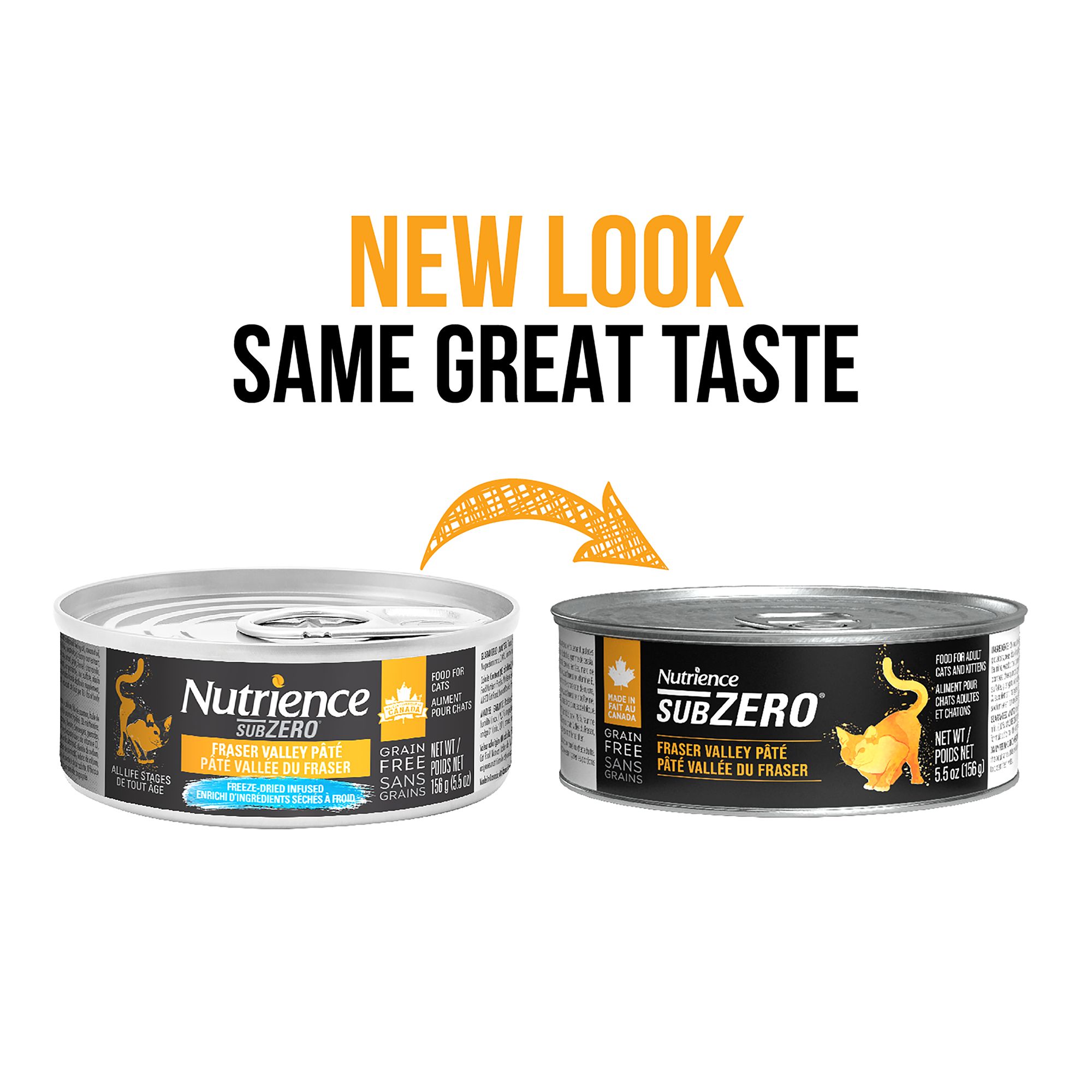 Nutrience® SubZero Wet Cat Food - Fraser Valley Pate, 5.5 oz