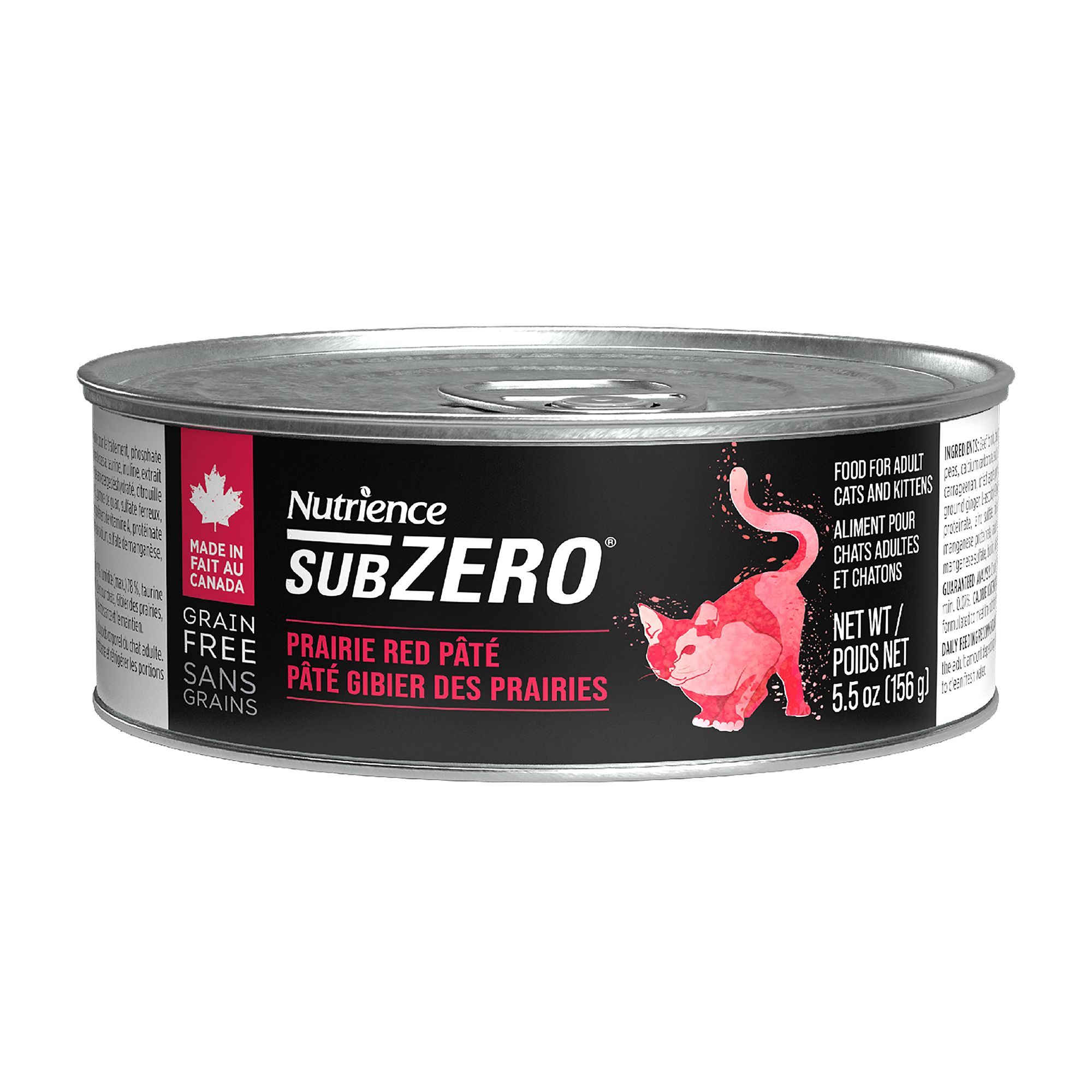 Nutrience SubZero Cat Food Natural Grain Free Prairie Red Pate