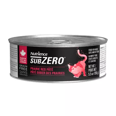 Product Nutrience® SubZero Wet Cat Food - Prairie Red Pate, 5.5 oz