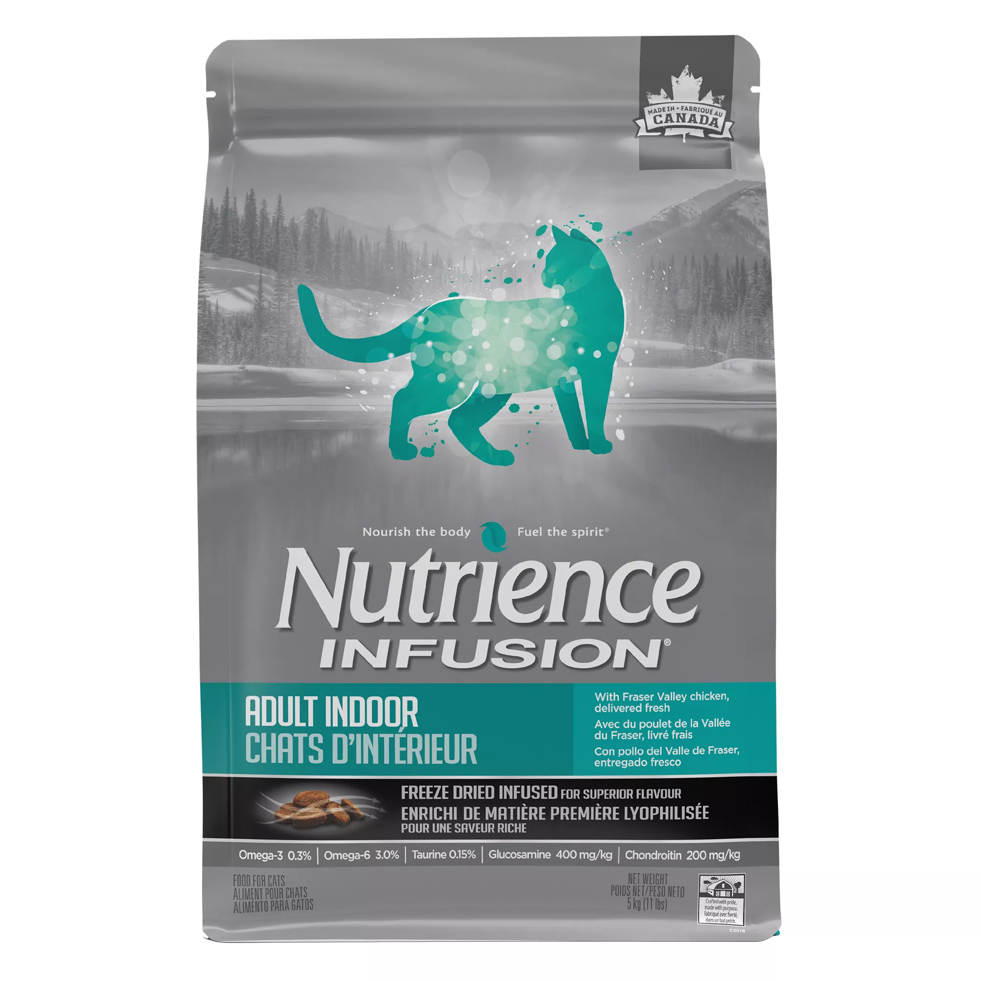 Nutrience® Infusion Indoor Adult Cat Food - Frasier Valley Chicken