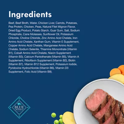 Product Blue Buffalo® Delights Small Breed Adult Wet Dog Food - New York Strip in Gravy, 3.5 oz