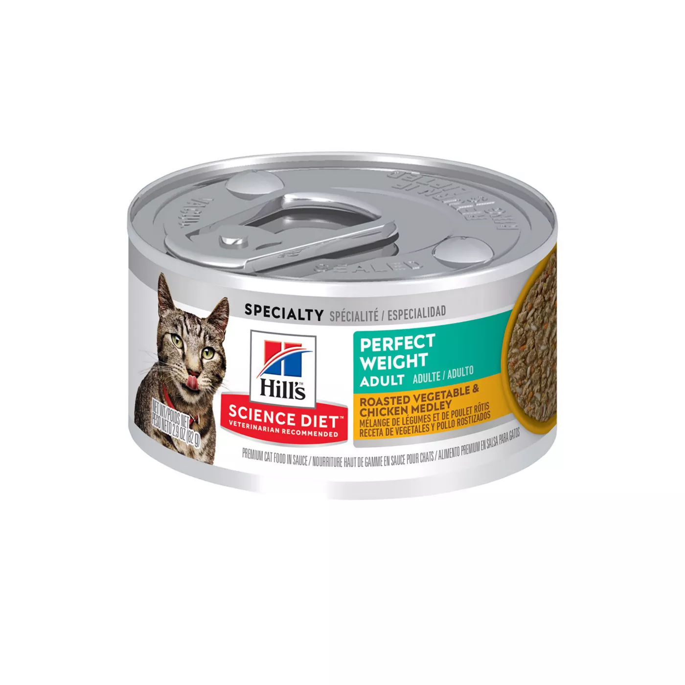 Hill s Science Diet Perfect Weight Adult Cat Food Roasted Vegetable Chicken Medley