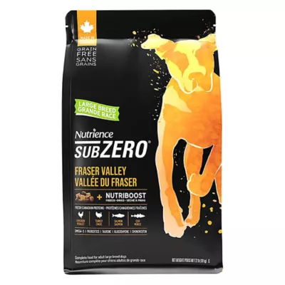 Product Nutrience SubZero Large Breed Adult Dog Food - Grain Free, Fraser Valley