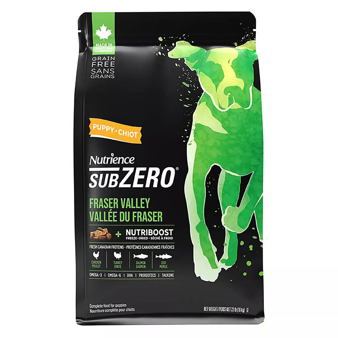 Fashion nutrience dog food subzero