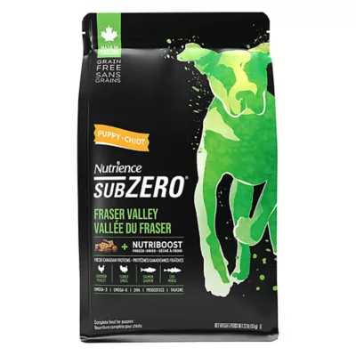 Nutrience SubZero Puppy Food Grain Free Fraser Valley