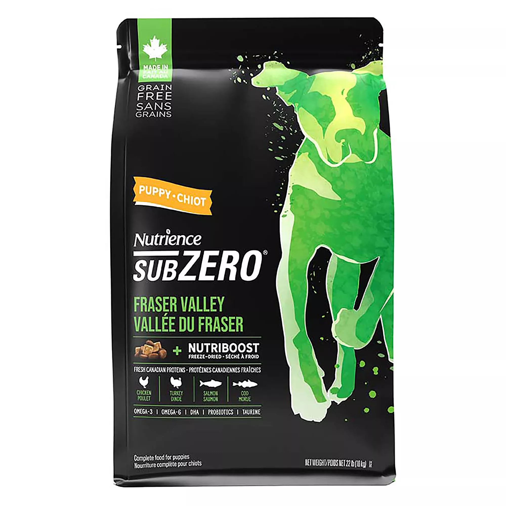 Nutrience SubZero Puppy Food - Grain Free, Fraser Valley