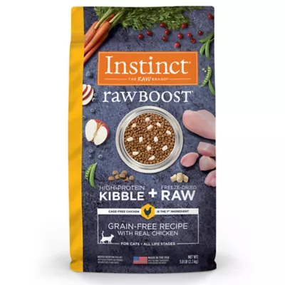 Product Instinct® Raw Boost Cat Food - Natural, Grain Free, Freeze Dried Raw, Chicken