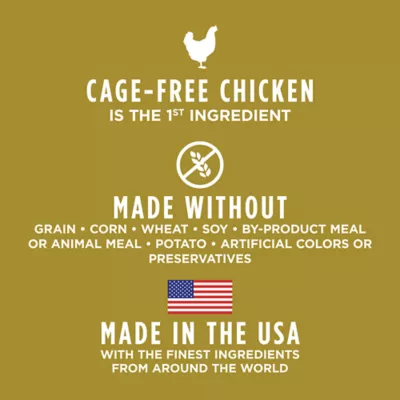 Instinct Ultimate Protein Cage Free Chicken Recipe Grain Free Dry Cat Food 4 lb