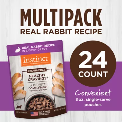 Nature's Variety Instinct Healthy Cravings Rabbit Cat Food Topper Nature's Variety Instinct Healthy Cravings Rabbit Cat Food Topper