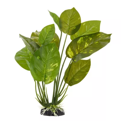 Product Top Fin® Artificial Large Leaf Aquarium Plant - 12"