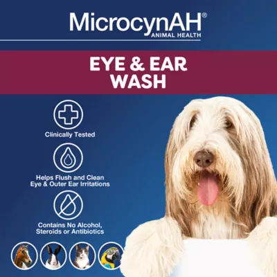 MicrocynAH® Ear & Eye Pet Wash - Image 3