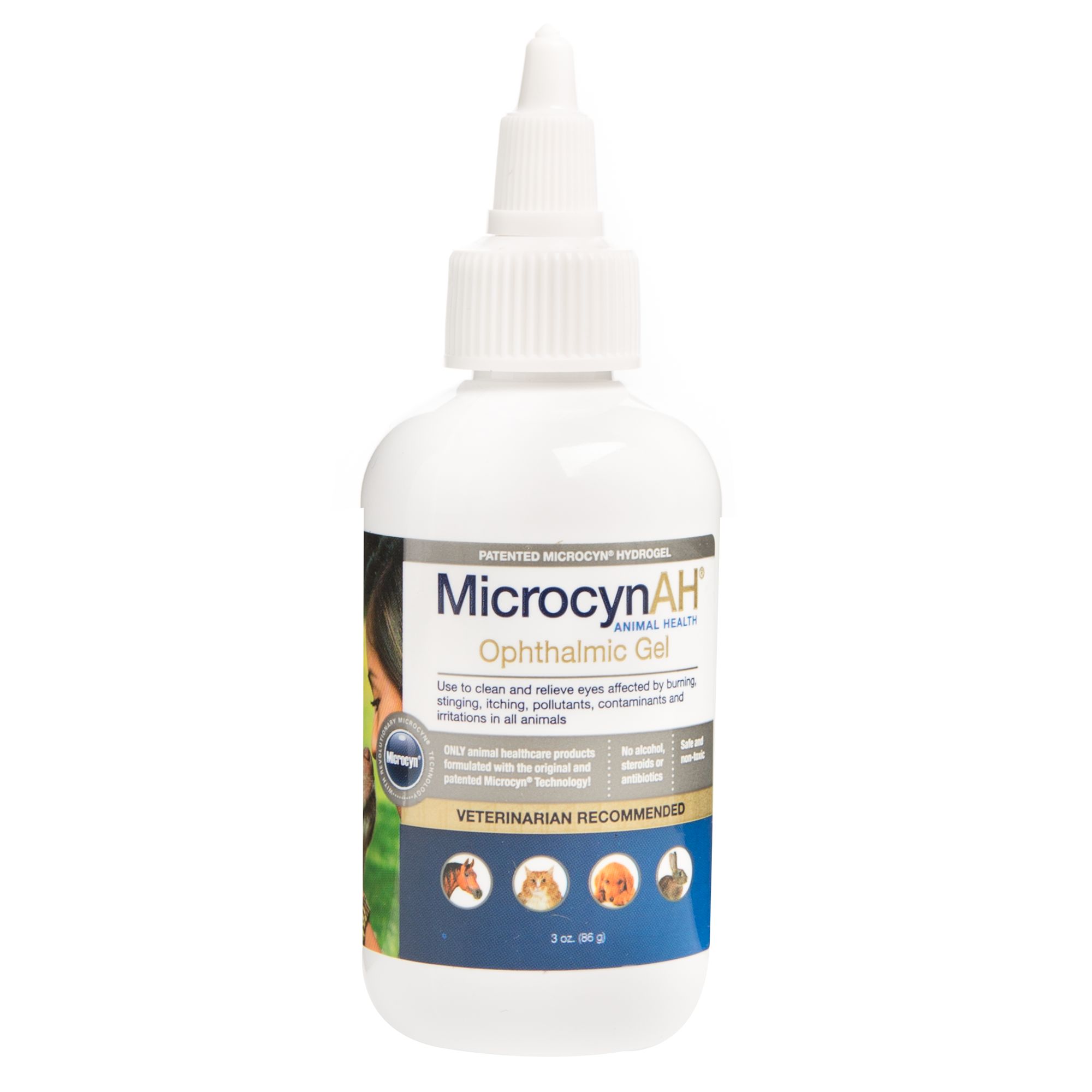 Medicated eye drops for dogs