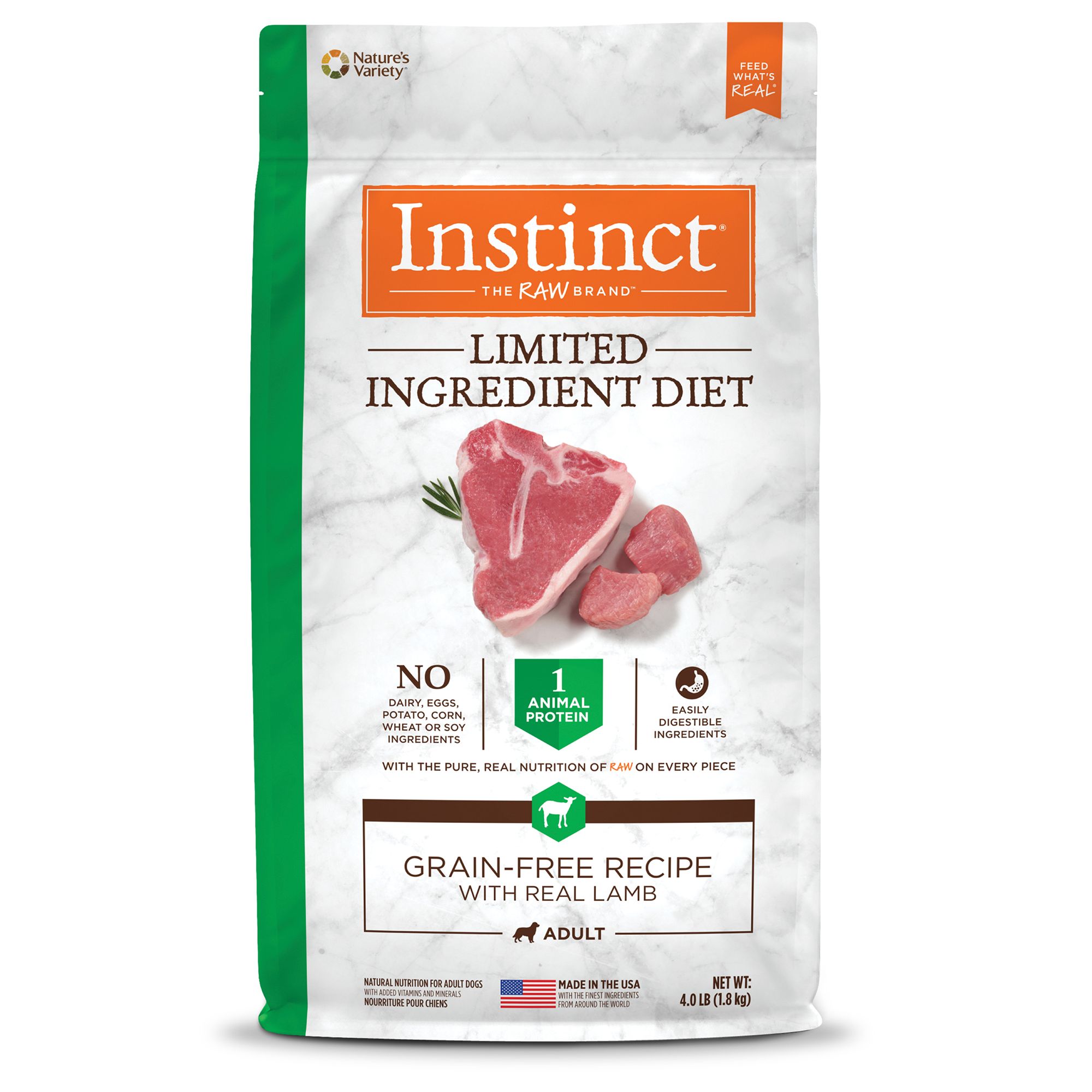 Instinct dog hotsell food petsmart