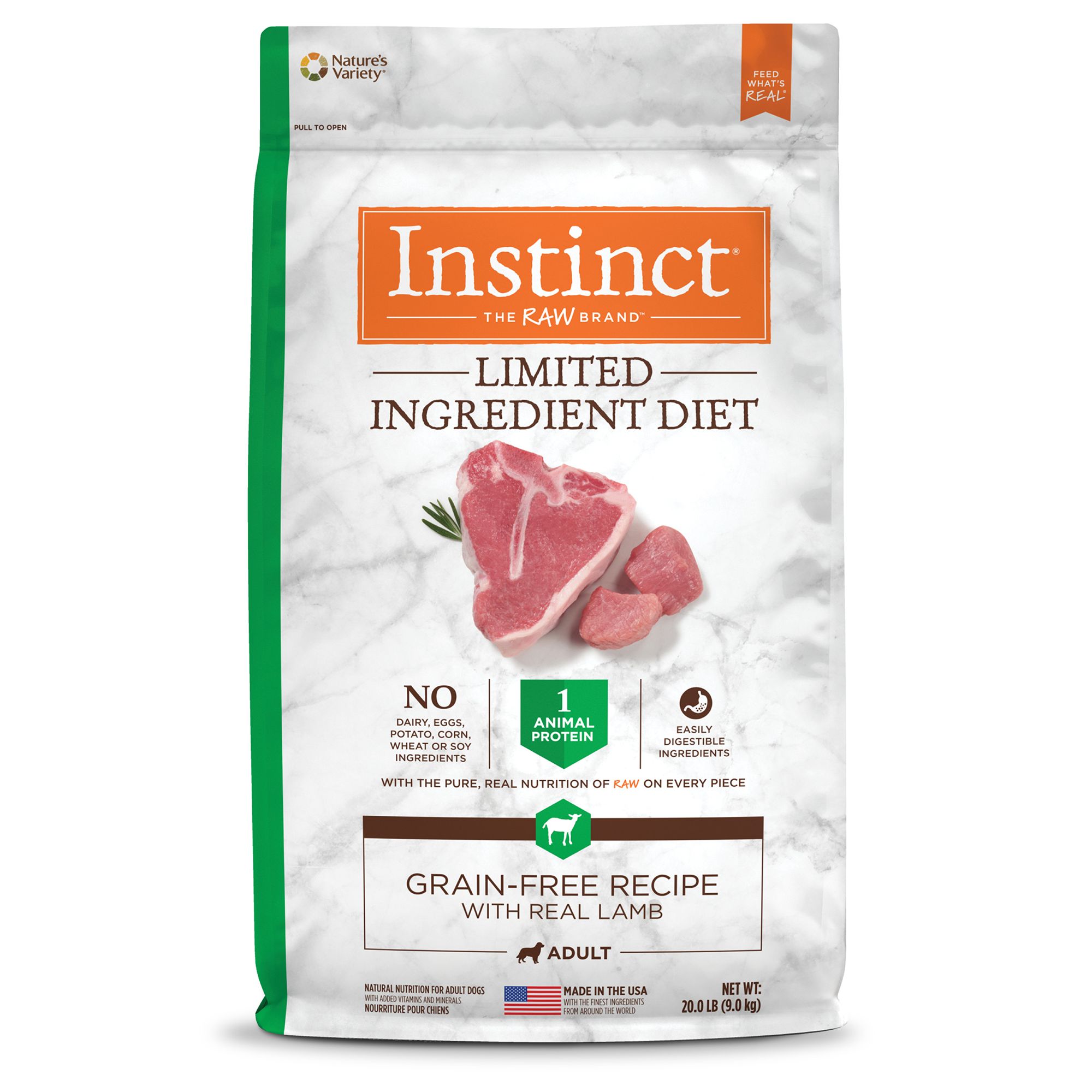 Instinct dog outlet food petsmart