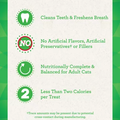 Product Greenies™ Feline Greenies Adult Cat Dental Treats - Dental Care, Natural, Chicken