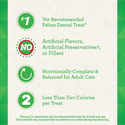 Product Greenies™ Feline Greenies Adult Cat Dental Treats - Dental Care, Natural, Tuna