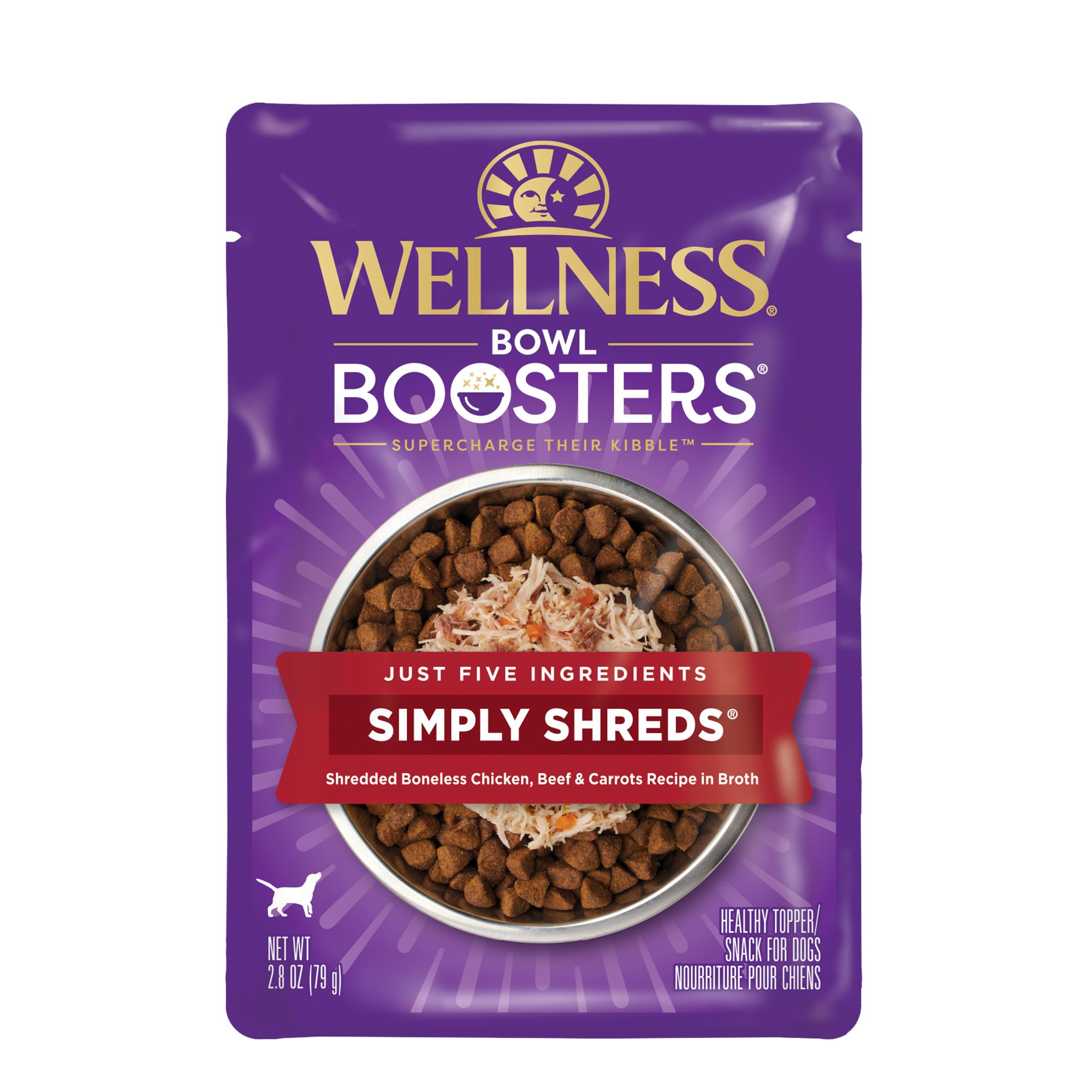 Wellness Bowl Boosters. Simply shreds.