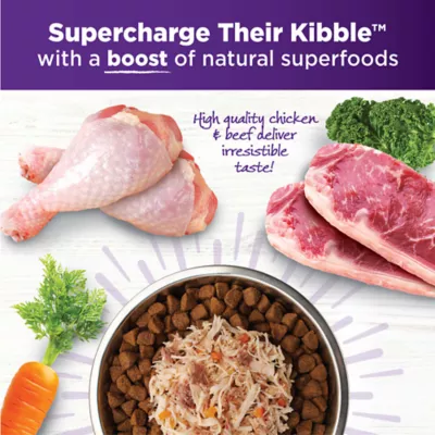 Product Wellness® Bowl Boosters Simply Shreds All Life Stage Dog Food Topper - Grain Free, Chicken & Beef