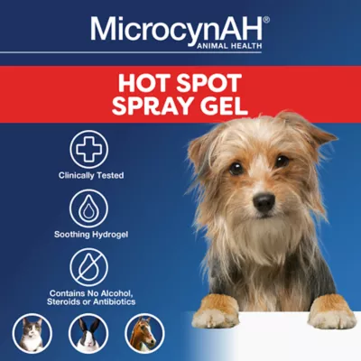 MicrocynAH® Hot Spot Spray Pet Gel - Image 3