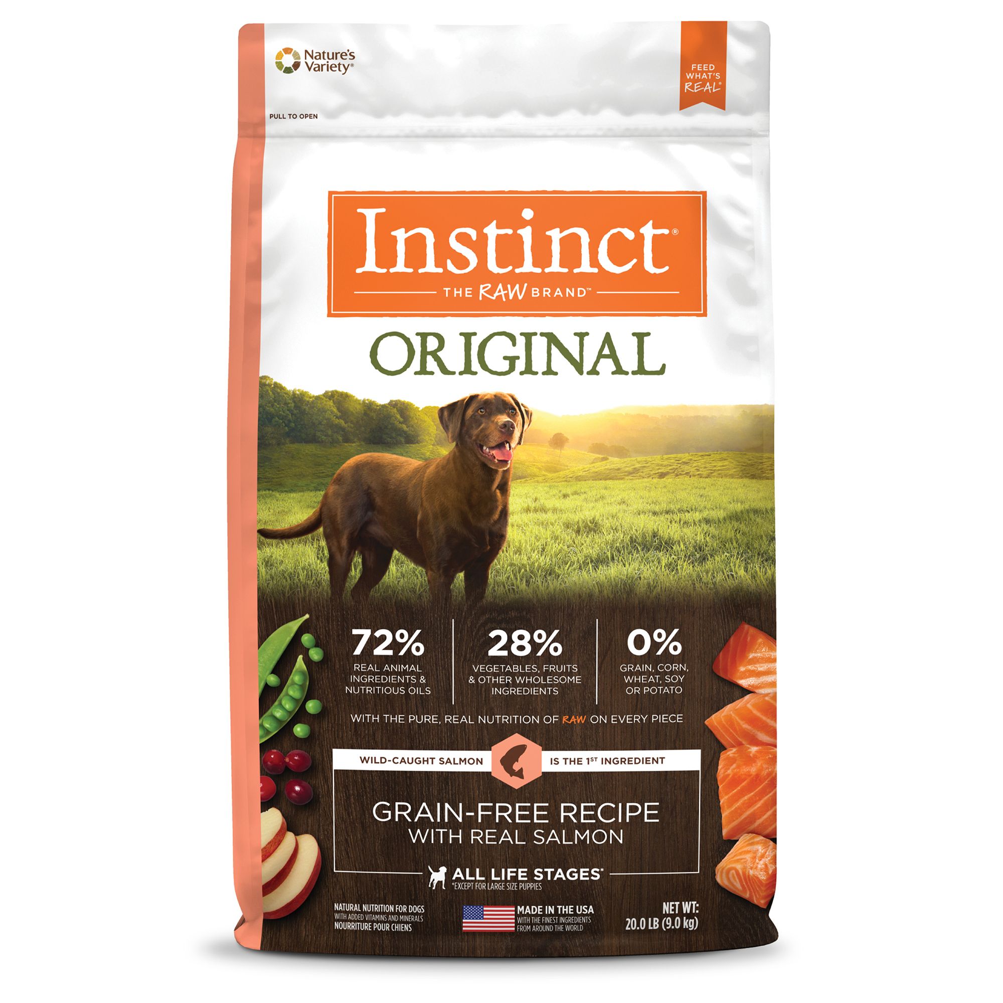 Instinct raw hotsell dog food petsmart