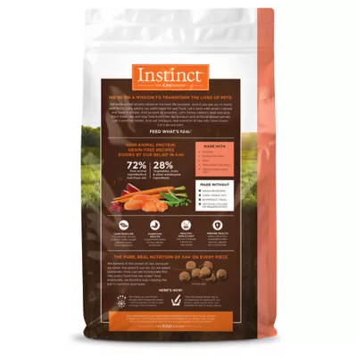 Instinct Original All Life Stages Dry Dog Food Grain Free Salmon