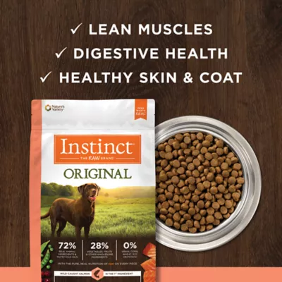 Instinct Original All Life Stages Dry Dog Food Grain Free Salmon