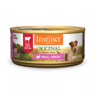 Instinct Original Small Breed All Life Stages Wet Dog Food Grain Free Beef