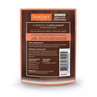 Product Instinct® Healthy Cravings All Life Stages Dog Food Topper - Grain Free, Salmon