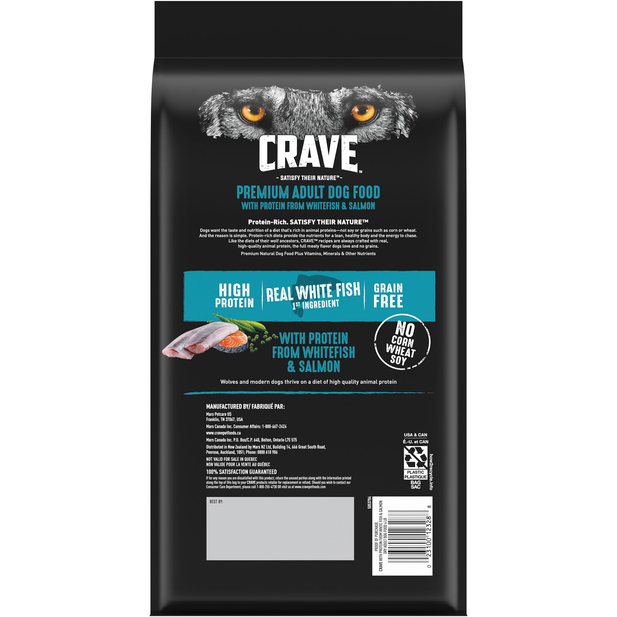 crave vegan dog food