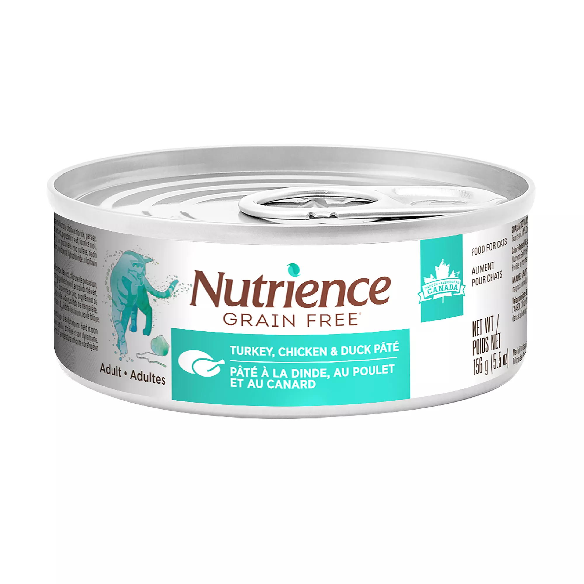 Nutrience® Grain Free Adult Cat Food - Natural, Turkey, Chicken & Duck Pate