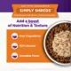 Product Wellness® Bowl Boosters Simply Shreds All Life Stage Dog Food Topper - Grain Free, Chicken & Liver