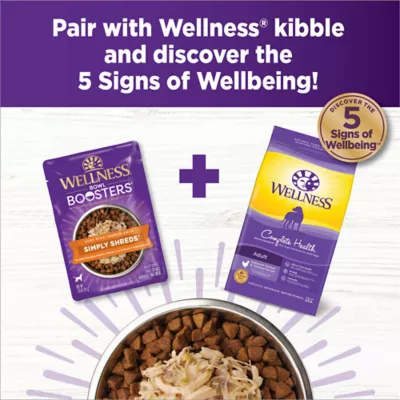 Product Wellness® Bowl Boosters Simply Shreds All Life Stage Dog Food Topper - Grain Free, Chicken & Liver