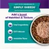 Wellness® Bowl Boosters Simply Shreds All Life Stage Dog Food Topper - Grain Free, Tuna & Beef image thumbnail 4