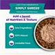 Product Wellness® Bowl Boosters Simply Shreds All Life Stage Dog Food Topper - Grain Free, Tuna & Beef