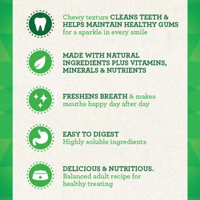 Product Greenies™ Adult Teenie Dog Dental Treats - Natural, Oral Health, Original