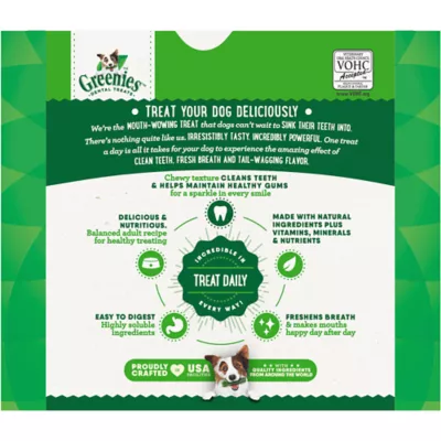 Product Greenies™ Adult Teenie Dog Dental Treats - Natural, Oral Health, Original