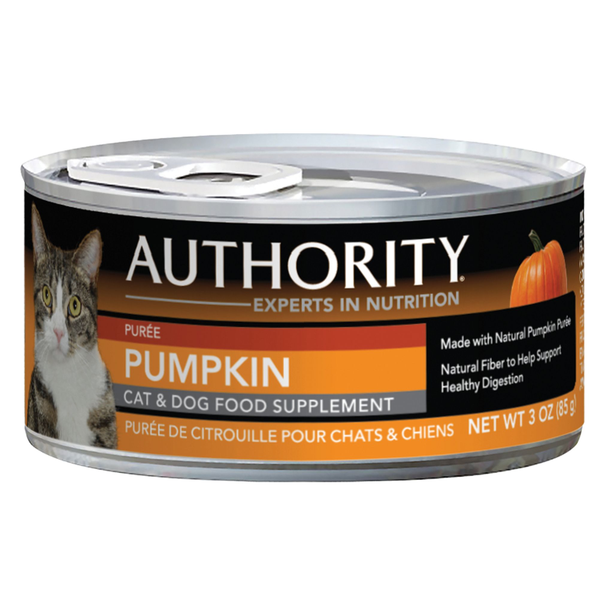 Authority® Cat & Dog Food Supplement - Natural, Pumpkin ...