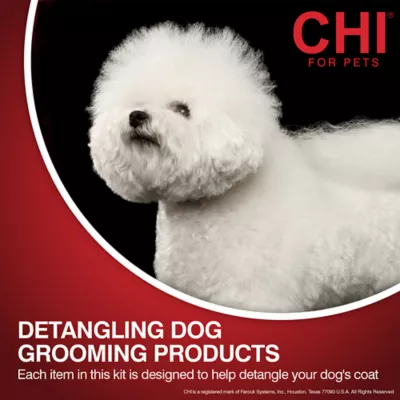 CHI® Small Dog Detangling Brush & Spray Travel Kit - Image 9