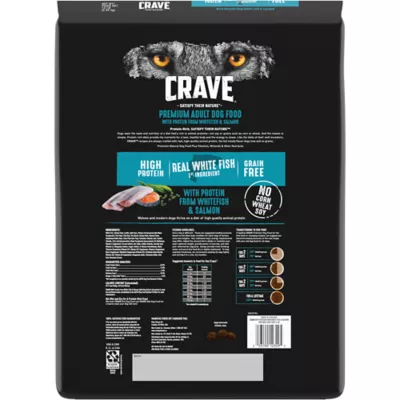 Product CRAVE™ High Protein Adult Dry Dog Food - Grain Free, Salmon & Ocean Whitefish