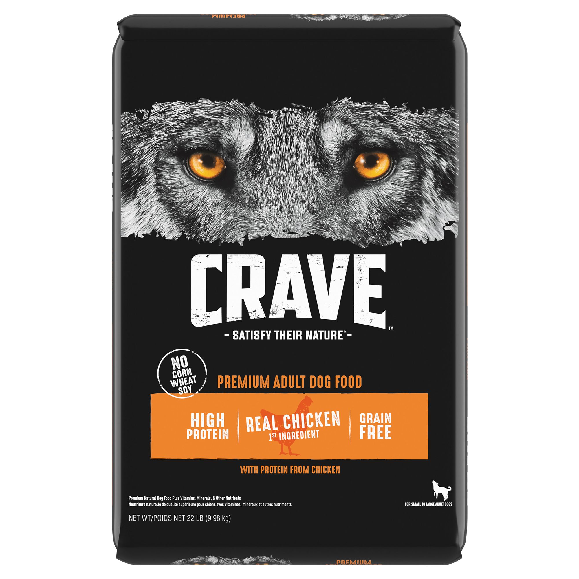 Crave Adult Dog Food - Grain Free 
