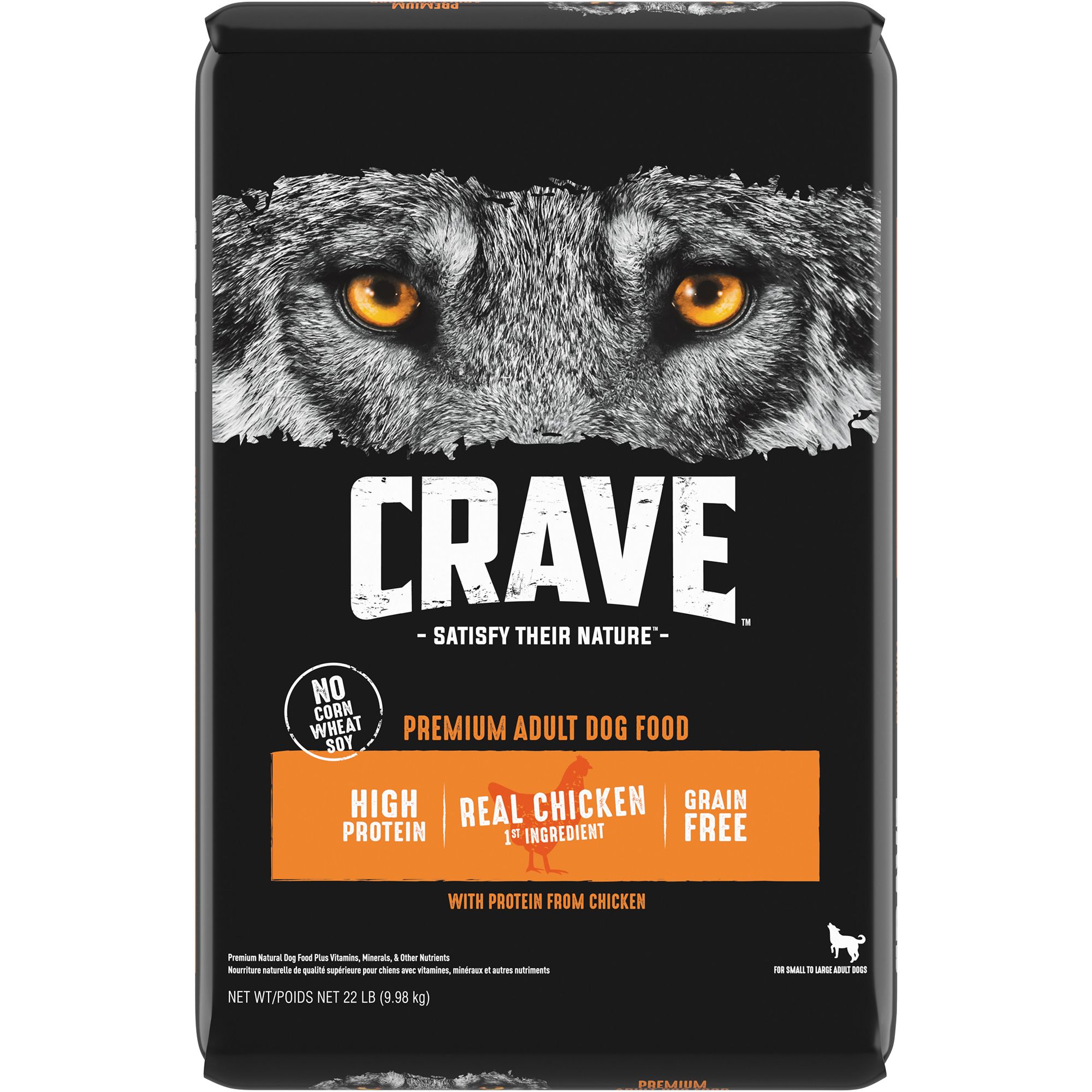 Crave Adult Dog Food - Grain Free 