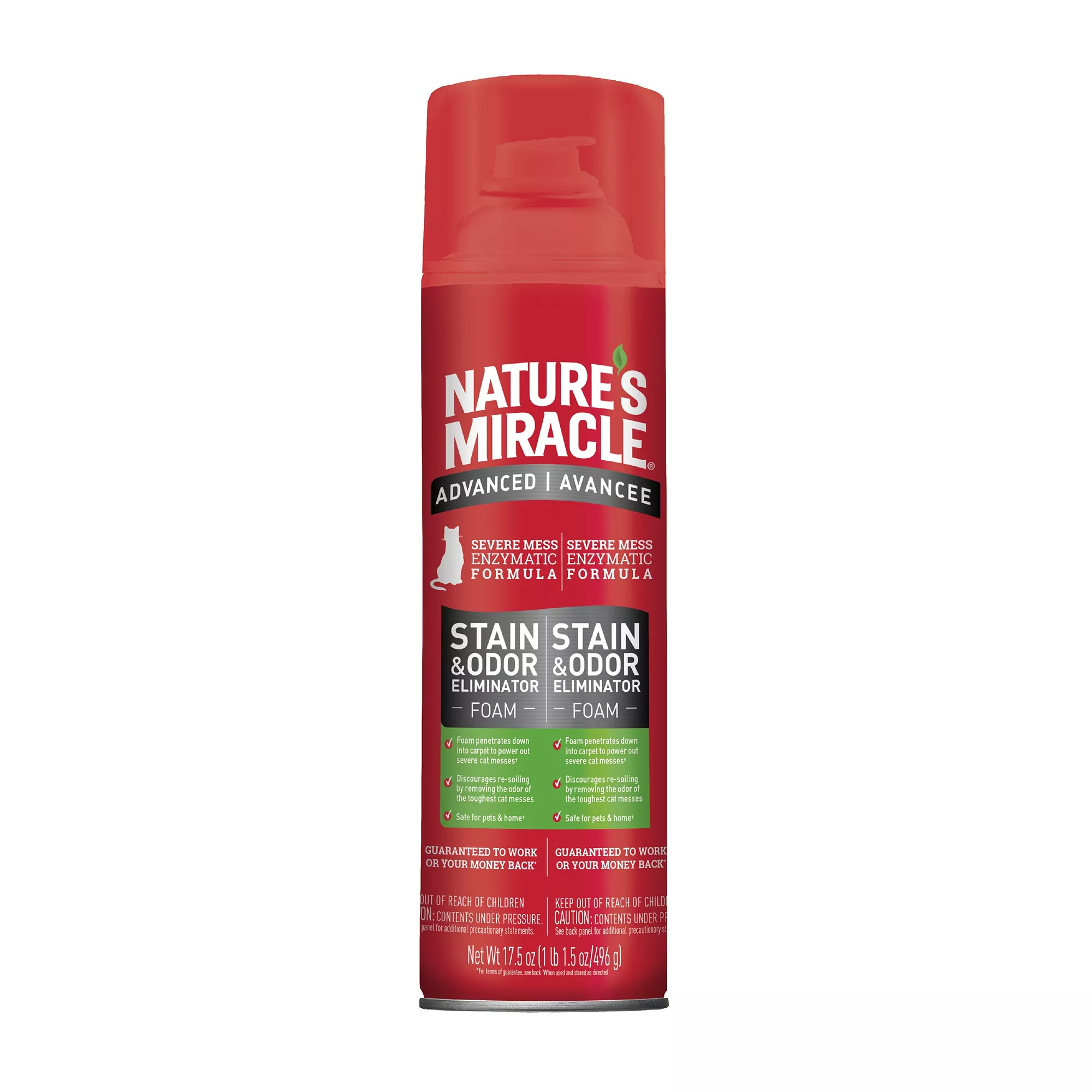 Nature's Miracle® Just for Cats Advanced Stain & Odor Foam