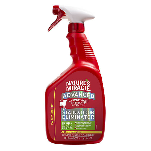 Nature's Miracle® Advanced Dog Stain & Odor Remover Sunny Lemon dog