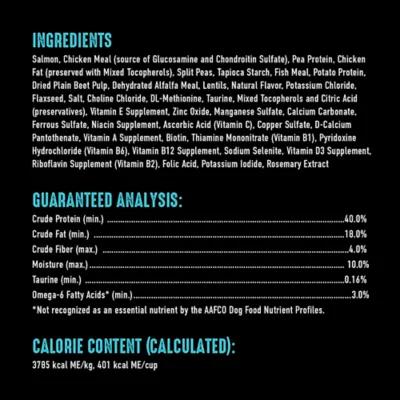 Product Crave High Protein Adult Dry Cat Food - Grain Free, Salmon & Ocean Whitefish