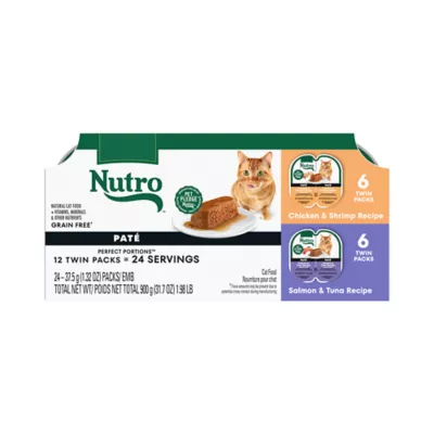 Product Nutro Perfect Portions Cuts in Gravy Adult Wet Cat Food - Grain Free , Variety Pack, 12 Count