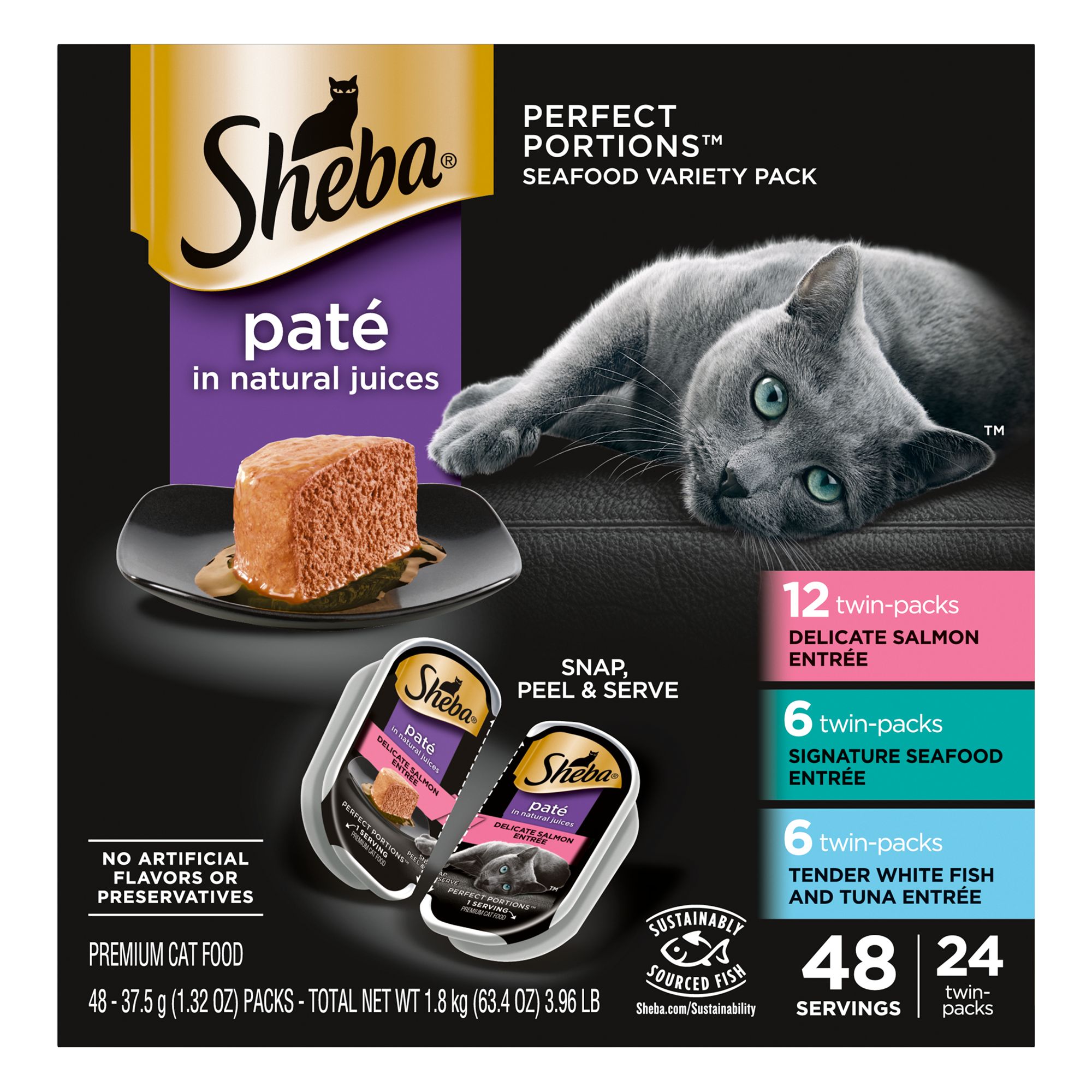 SHEBA® Perfect Portions Cat Food 