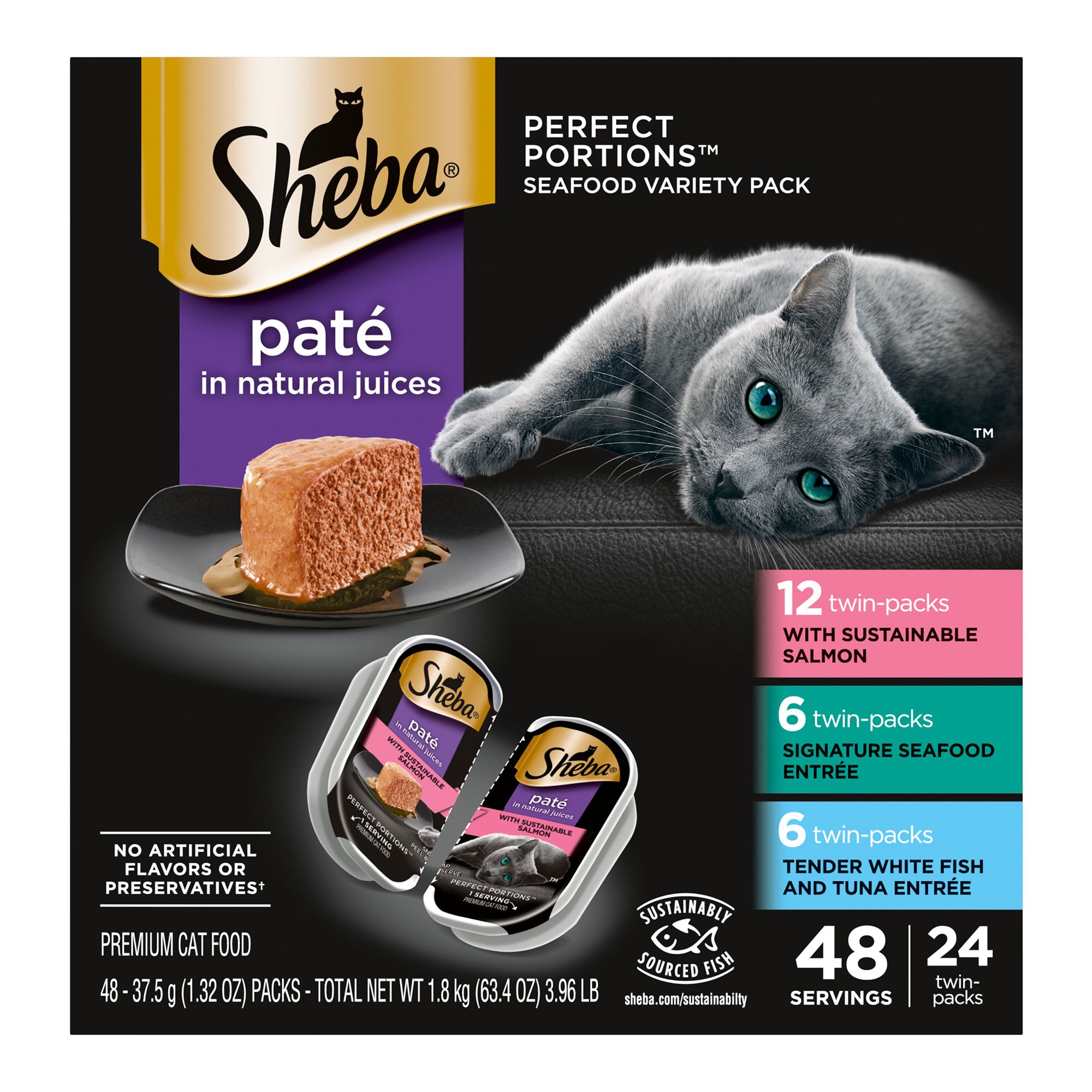 SHEBA® Perfect Portions Cat Food 