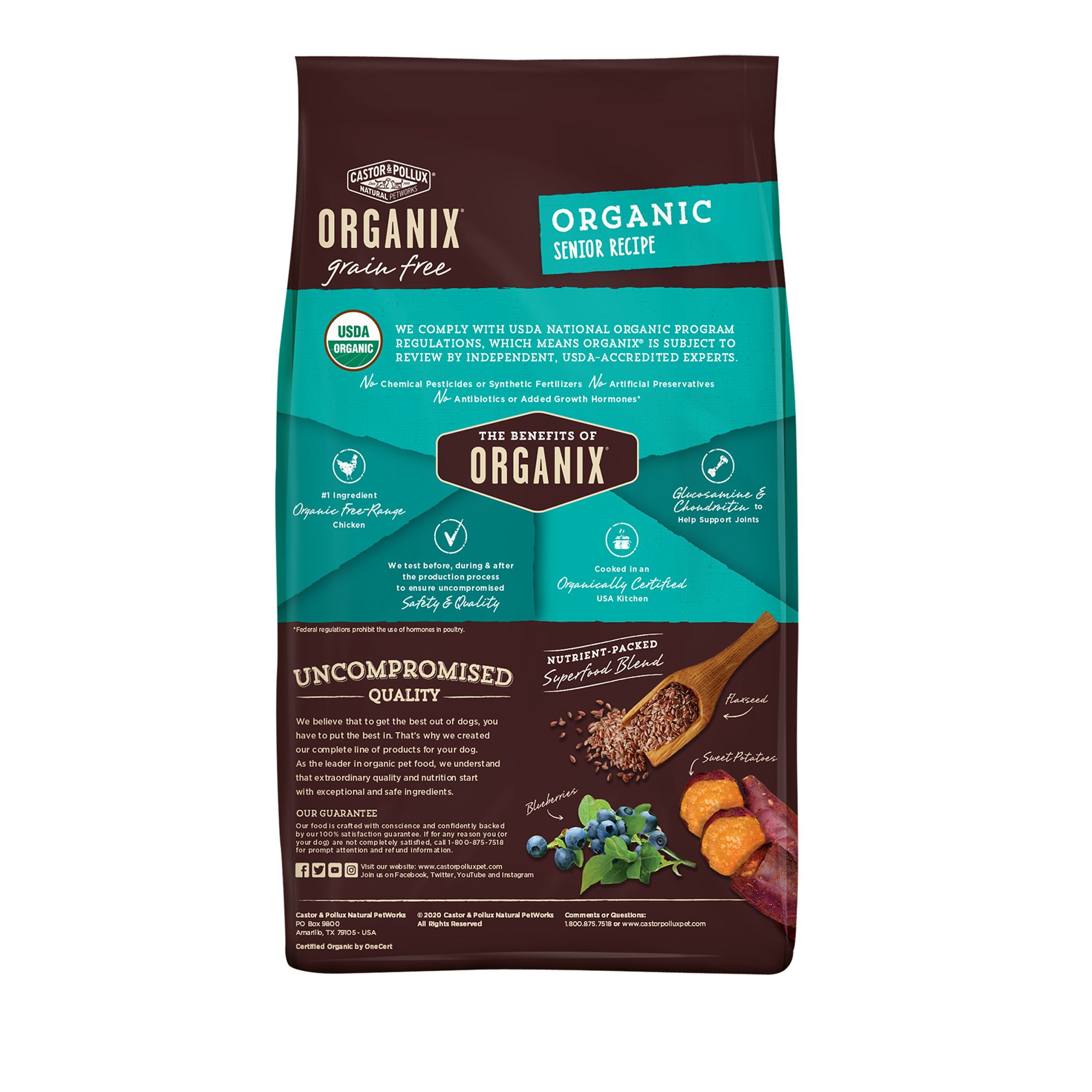 organic senior dog food